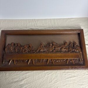 Vintage Copercraft last super wall art